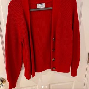 Shaker-Stitch Cardigan